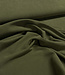khaki - soepelvallende jassenstof - peach touch