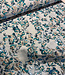 shiny light blue - woven jacquard
