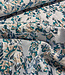 shiny light blue - woven jacquard