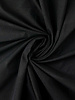 black stonewashed poplin cotton
