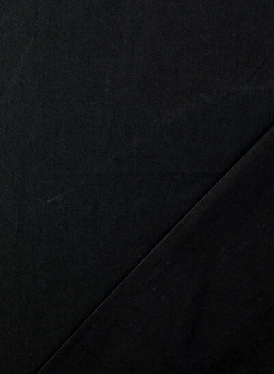 black stonewashed poplin cotton