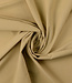 beige - stonewashed popeline katoen