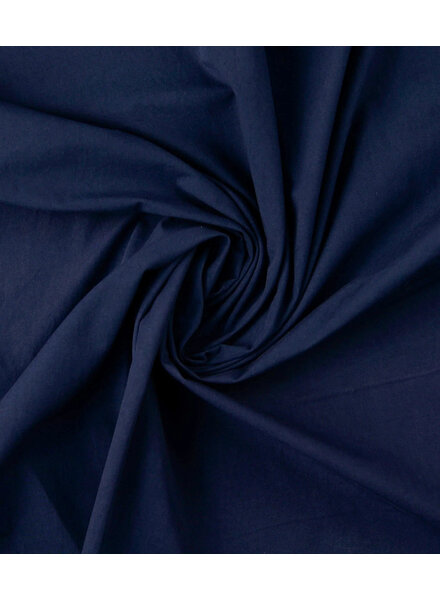 navy blue - stonewashed poplin cotton
