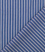 Madeline verticale strepen wit en blauw - katoen