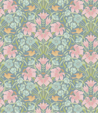 Tilda Songbird - Songbird Blue - cotton