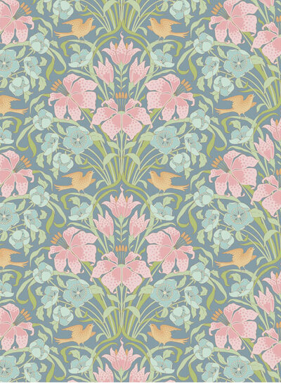 Tilda Songbird - Songbird Blue - katoentje