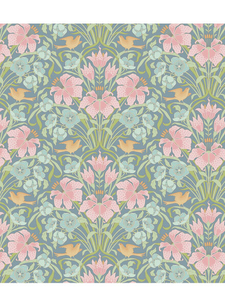 Tilda Songbird - Songbird Blue - cotton