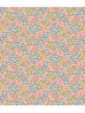Tilda Songbird - Flora Blue - katoentje