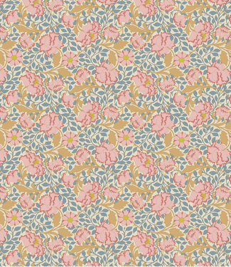 Tilda Songbird - Flora Blue - cotton