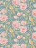Tilda Songbird - Cora Blue - cotton