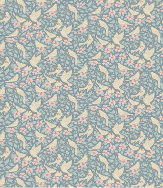 Tilda Songbird - Ava Blue - cotton