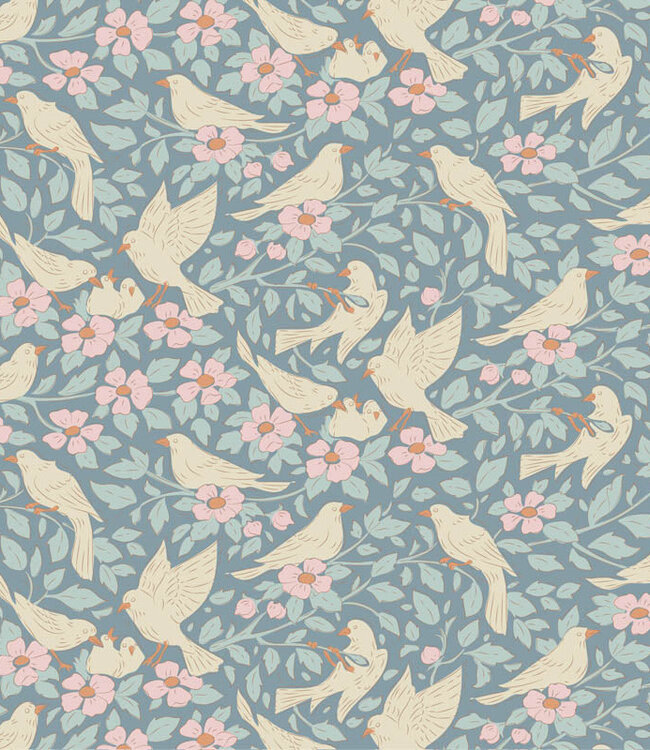 Tilda Songbird - Ava Blue - katoentje