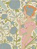 Tilda Songbird - Aubery Blue - katoentje