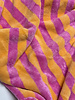 fuchsia/melon stripes - bamboo terry cloth