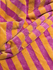 fuchsia/melon stripes - bamboo terry cloth
