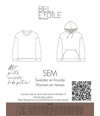 Bel'Etoile Sem sweater - basic sweater for men