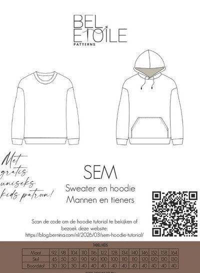 Bel'Etoile Sem sweater - basic sweater voor mannen