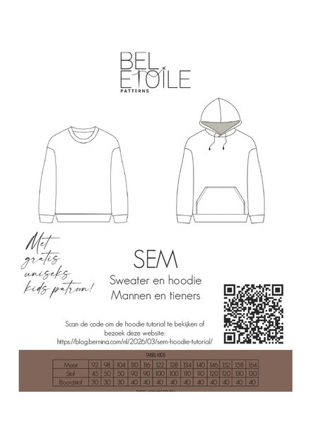 Bel'Etoile Sem sweater - basic sweater for men