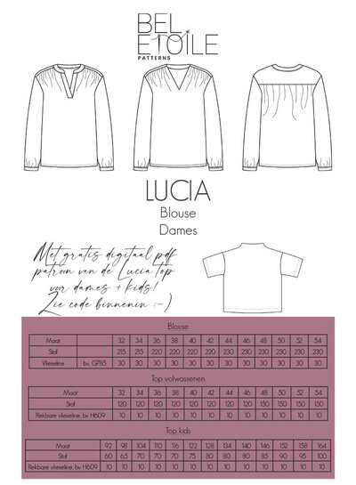 Bel'Etoile Lucia Blouse & top - dames & kids