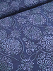 floral navy batik viscose 003