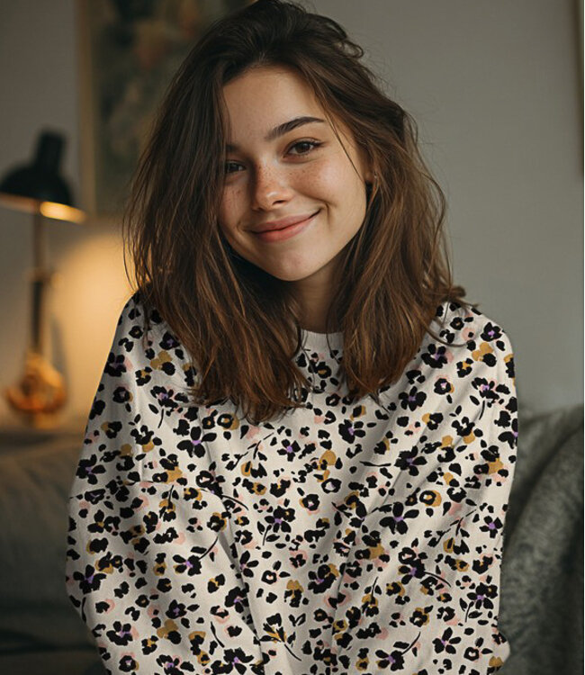 animal skin - sweater