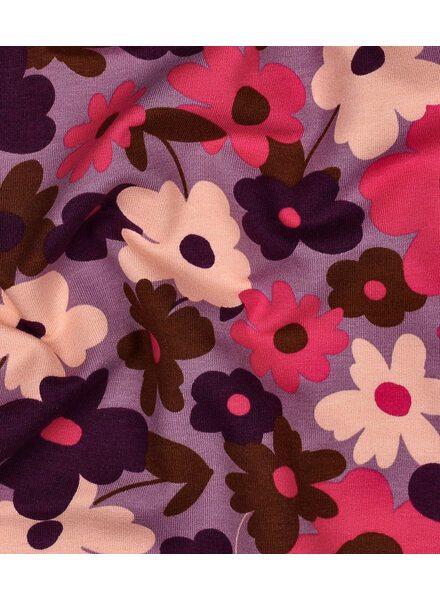 lilac flowers - soft sweater