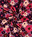 lila flowers - zachte sweater
