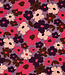 lila flowers - zachte sweater