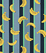 strepen en bananen - tricot