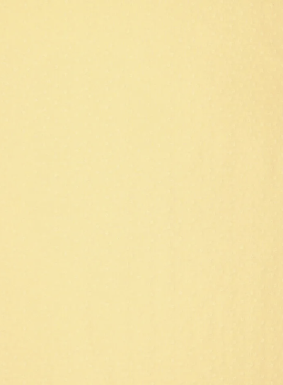 yellow daydream embroidery cotton - scallop border