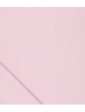 pink daydream embroidery cotton - scallop border