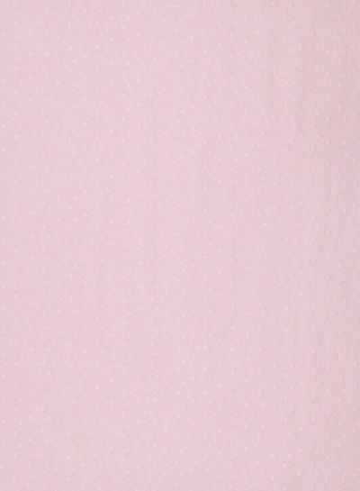 roze daydream embroidery katoen - scallop border