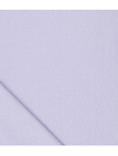 lilac daydream embroidery cotton - scallop border