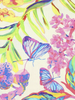 Madeline butterfly garden - linen viscose mix