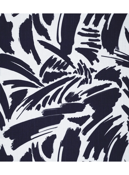 lisa navy - linnen viscose mix