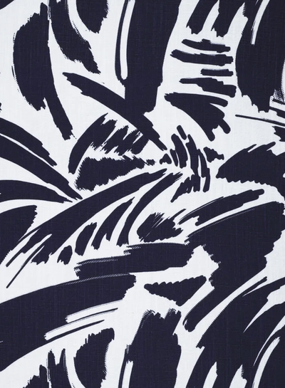 lisa navy - linnen viscose mix