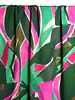 Atelier Jupe Rose green viscose with abstract print