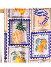 Atelier Jupe Zomerse tegels viscose