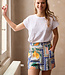 Atelier Jupe Zomerse tegels viscose