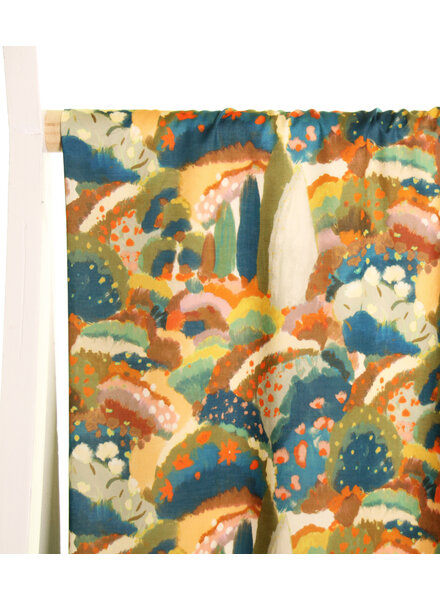 Atelier Jupe Cotton with romantic landscape