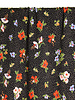 Atelier Jupe Black cotton with dots and flowers