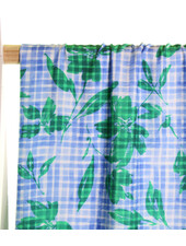 Atelier Jupe Zacht geruite textuur-viscose