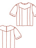 Atelier Jupe Rosie bloes - papieren patroon
