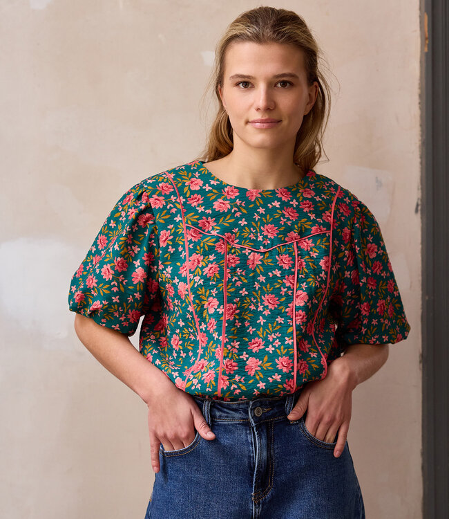 Atelier Jupe Rosie bloes - papieren patroon