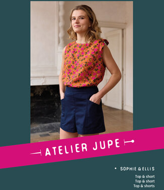 Atelier Jupe Sophie & Ellis top & shorts - paper pattern