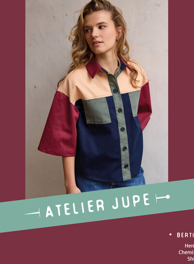 Atelier Jupe Bertie shirt - paper pattern