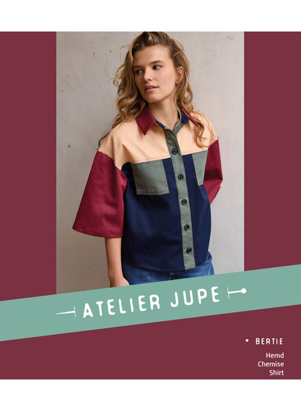 Atelier Jupe Bertie shirt - paper pattern