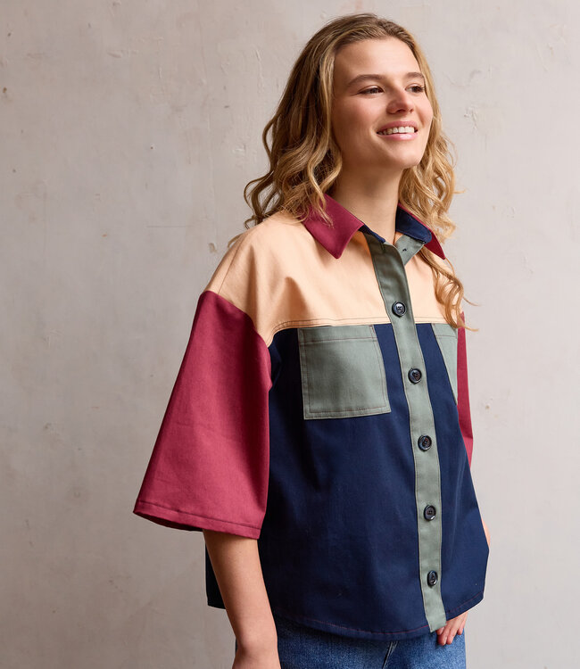 Atelier Jupe Bertie hemd - papieren patroon