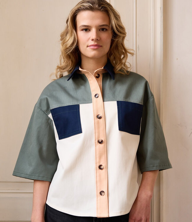 Atelier Jupe Bertie hemd - papieren patroon