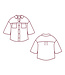 Atelier Jupe Bertie hemd - papieren patroon